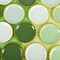 24 Pcs Sage Green Scalloped Party Plates St Patricks Day Gold Foil Paper Plates Disposable 9inch Gradient Serving Plates for Birthday Wedding Bridal Baby Shower Party Supplies